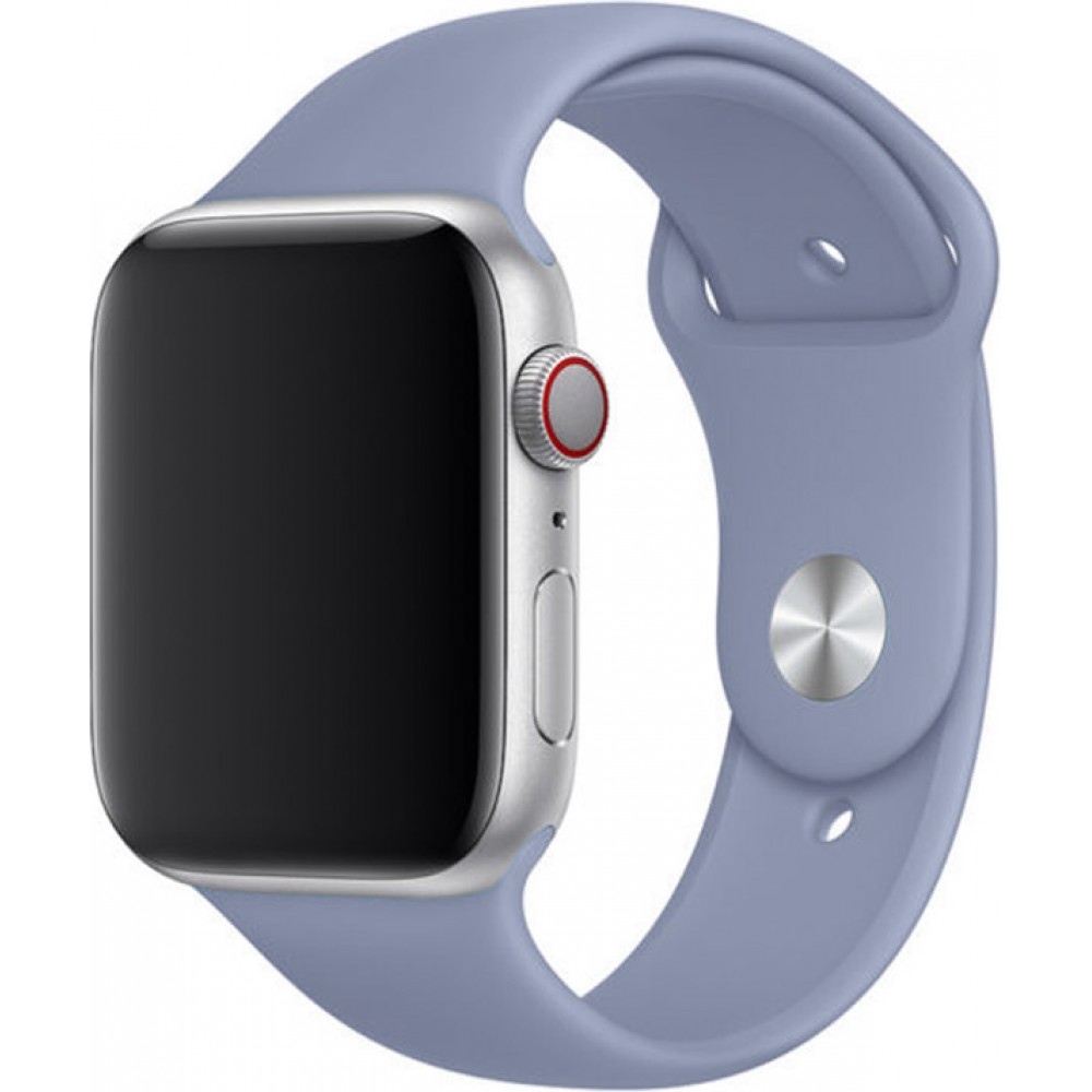 Bracelet sport en silicone lavande - Apple Watch 44/45/46/49 mm