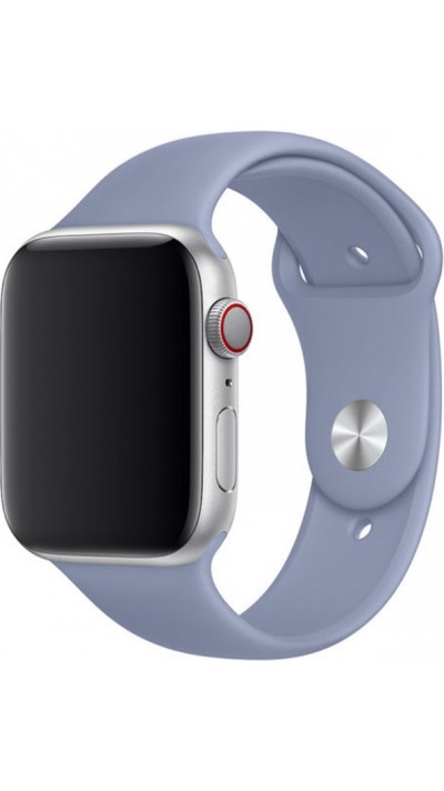 Bracelet sport en silicone lavande - Apple Watch 44/45/46/49 mm
