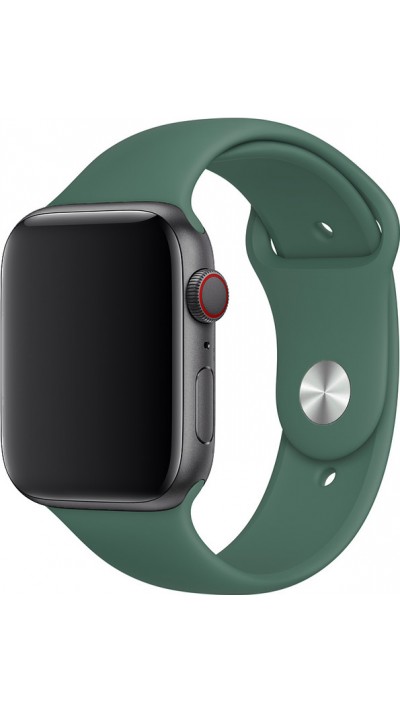 Bracelet sport en silicone vert pétrole - Apple Watch 38mm / 40mm / 41mm