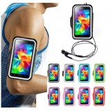 Brassard Sport housse pour smartphone pour les activités sportives - Noir - 5.2" à 6.7" (Large)