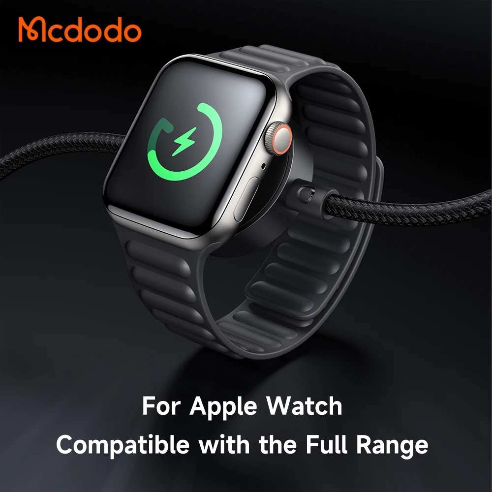 Câble (1.5 m) 2 en 1 USB-C vers Apple Watch et Lightning (60W) - Mcdodo - iPhone & Apple Watch