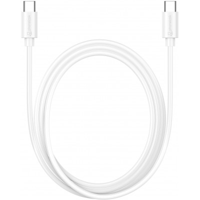 Câble (1 m) USB-C vers USB-C - PhoneLook - Blanc