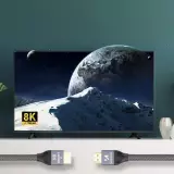 Wozinsky HDMI 2.1 Kabel 8K 60 Hz 48 Gbps / 4K 120 Hz / 2K 144 Hz (1 m) - Silber