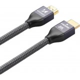 Câble HDMI 2.1 8K 60 Hz 48 Gbps / 4K 120 Hz / 2K 144 Hz (3 m) Wozinsky - Argent
