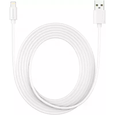 Câble Lightning iPhone USB (3 m) - PhoneLook - Blanc