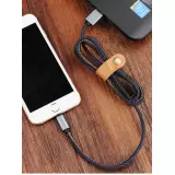 Câble iPhone (1 m) Lightning vers USB-A - Denim Jeans Look