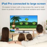 Câble USB-C vers HDMI 4K (1.8 m) compatible Thunderbolt 3 (MacBook, iPad Pro) - Noir