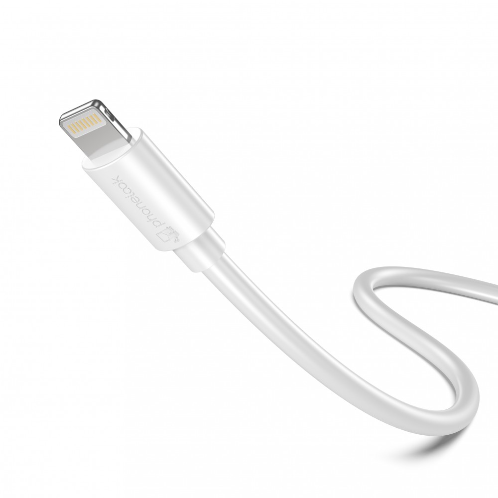 Câble iPhone Fast Charge (1 m) Lightning vers USB-C - PhoneLook - Blanc