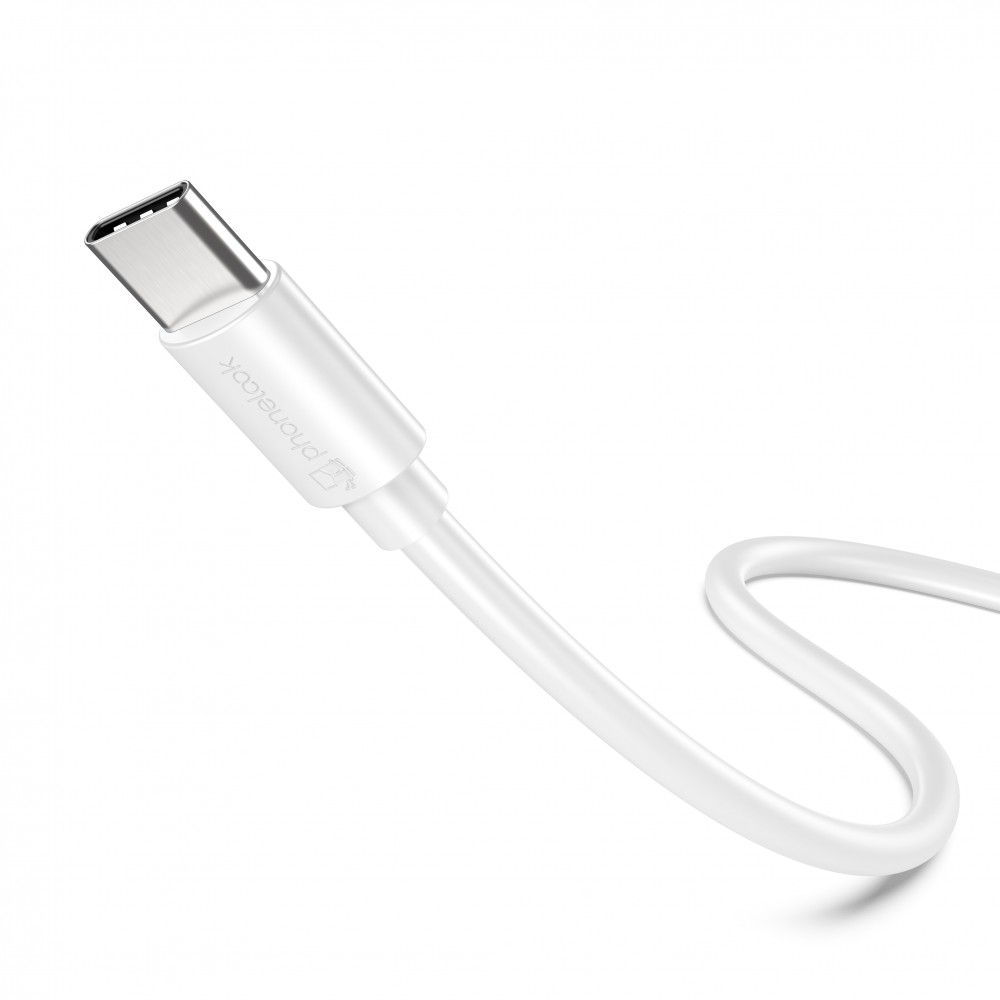 Câble iPhone Fast Charge (1 m) Lightning vers USB-C - PhoneLook - Blanc