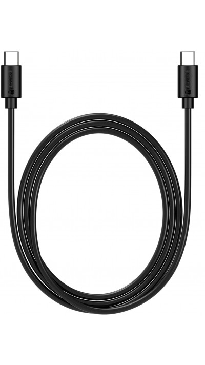 Câble chargeur (1 m) USB-C vers USB-C - PhoneLook - Noir