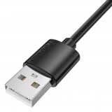 Câble chargeur (30 cm) USB-A vers USB-C - PhoneLook - Noir