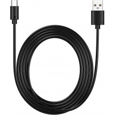Ladekabel (3 m) USB-C auf USB-A - PhoneLook - Schwarz