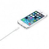 Câble de charge Lightning vers USB-A original Apple iPhone (2 m) - Blanc