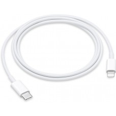 Câble de charge Lightning vers USB-C original Apple iPhone (1 m) - Blanc
