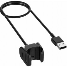 Câble de charge de 1 mètre Chargeur USB pour Fitbit 3/4 - Noir - Fitbit Charge 3 / 4