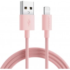 Câble de charge et données USB-A vers Lightning Fast Charge 2.4A (2m) Joyroom S-2030M13 - Rose