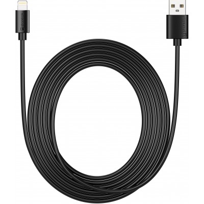 Câble iPhone (3 m) Lightning vers USB-A - PhoneLook - Noir