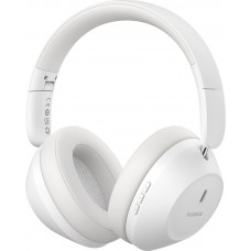Casque Bluetooth 5.3 Sans Fil Baseus Bass 30 Max On-Ear - Son Basse Profonde - Blanc