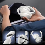 Casque Bluetooth 5.3 Sans Fil Baseus Bass 30 Max On-Ear - Son Basse Profonde - Blanc