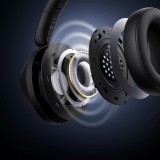 Casque Bluetooth 5.3 Sans Fil Baseus Bass 30 Max On-Ear Ultra Basses Puissantes - Noir
