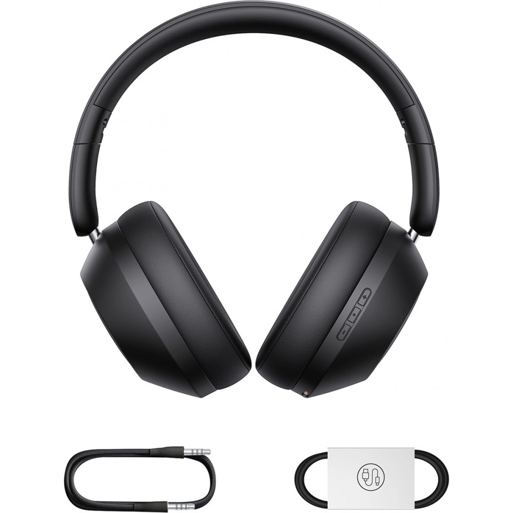 Casque Bluetooth 5.3 Sans Fil Baseus Bass 30 Max On-Ear Ultra Basses Puissantes - Noir