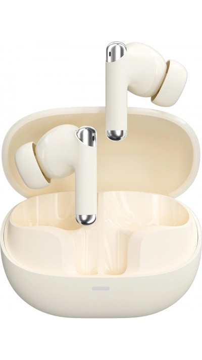 Casque Bluetooth 5.3 Sans Fil Tronsmart Soundfii R4 ENC - Écouteurs Haute Qualité Sonore - Blanc