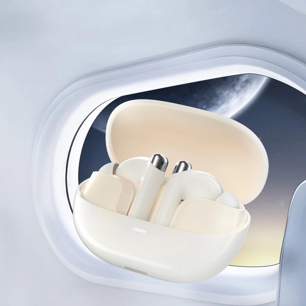 Casque Bluetooth 5.3 Sans Fil Tronsmart Soundfii R4 ENC - &Eacute;couteurs Haute Qualit&eacute; Sonore - Blanc