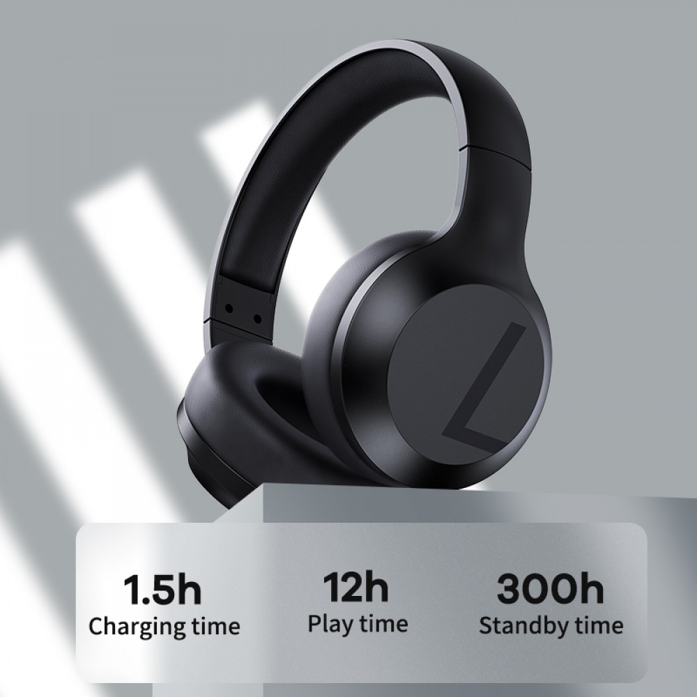 Casque Remax RB-660HB sans fil Bluetooth 5.0 Over-Ear wireless HD stereo sound + Pure Bass - Noir