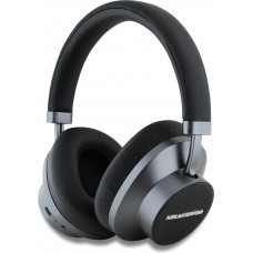 Casque sans fil Bluetooth Karl Lagerfeld Saffiano ANC/ENC audio haute qualité avec boîte - Noir