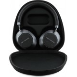 Casque sans fil Bluetooth Karl Lagerfeld Saffiano ANC/ENC audio haute qualité avec boîte - Noir