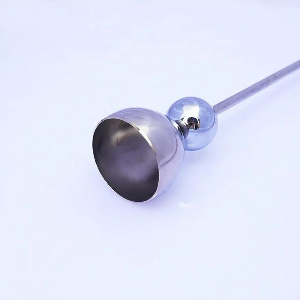 Casse oeuf - Accessoires de cuisine - Ouvre-oeufs en acier inoxydable - Argent