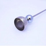 Casse oeuf - Accessoires de cuisine - Ouvre-oeufs en acier inoxydable - Argent