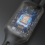 Chargeur 2-en-1 PD60W Dudao A12MaxC pour Apple Watch et USB-C - Noir