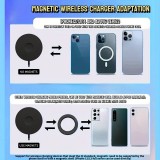 Magnetisches Qi Ladegerät MagSafe 3 in1 wireless charging für iPhone / Apple Watch / AirPods & USB-C - Schwarz