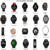 Chargeur pour Garmin Smartwatches Câble USB 1M pour Forerunner, Fenix, Vivosport, Approach et autres - Noir