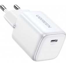 Chargeur rapide Ugreen Nexode Mini 30W PD USB-C GaN - Blanc
