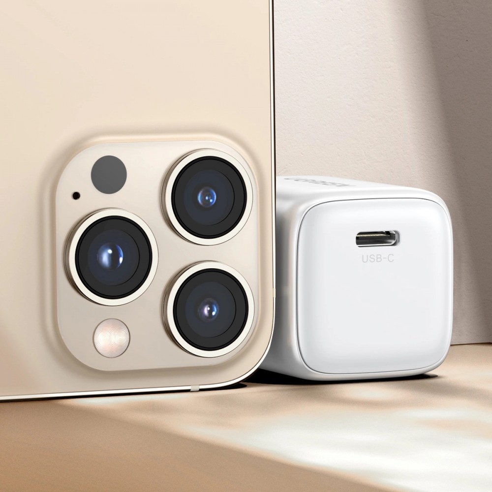 Chargeur rapide Ugreen Nexode Mini 30W PD USB-C GaN - Blanc