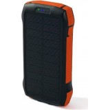 Choetech B659 Solar Power Bank 10000 mAh - Batterie externe solaire avec chargeur induction Qi 5W - Noir