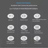 Ultradünne kabellose Bluetooth 3.0 Tastatur Android & iOS aufladbar USB & Multi Verbindungs Switch (QWERTY) - Schwarz