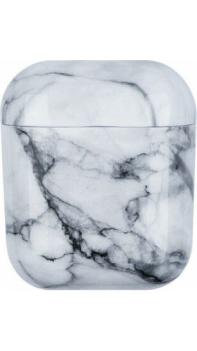 Coque AirPods 1 / 2 - Marble blanc A