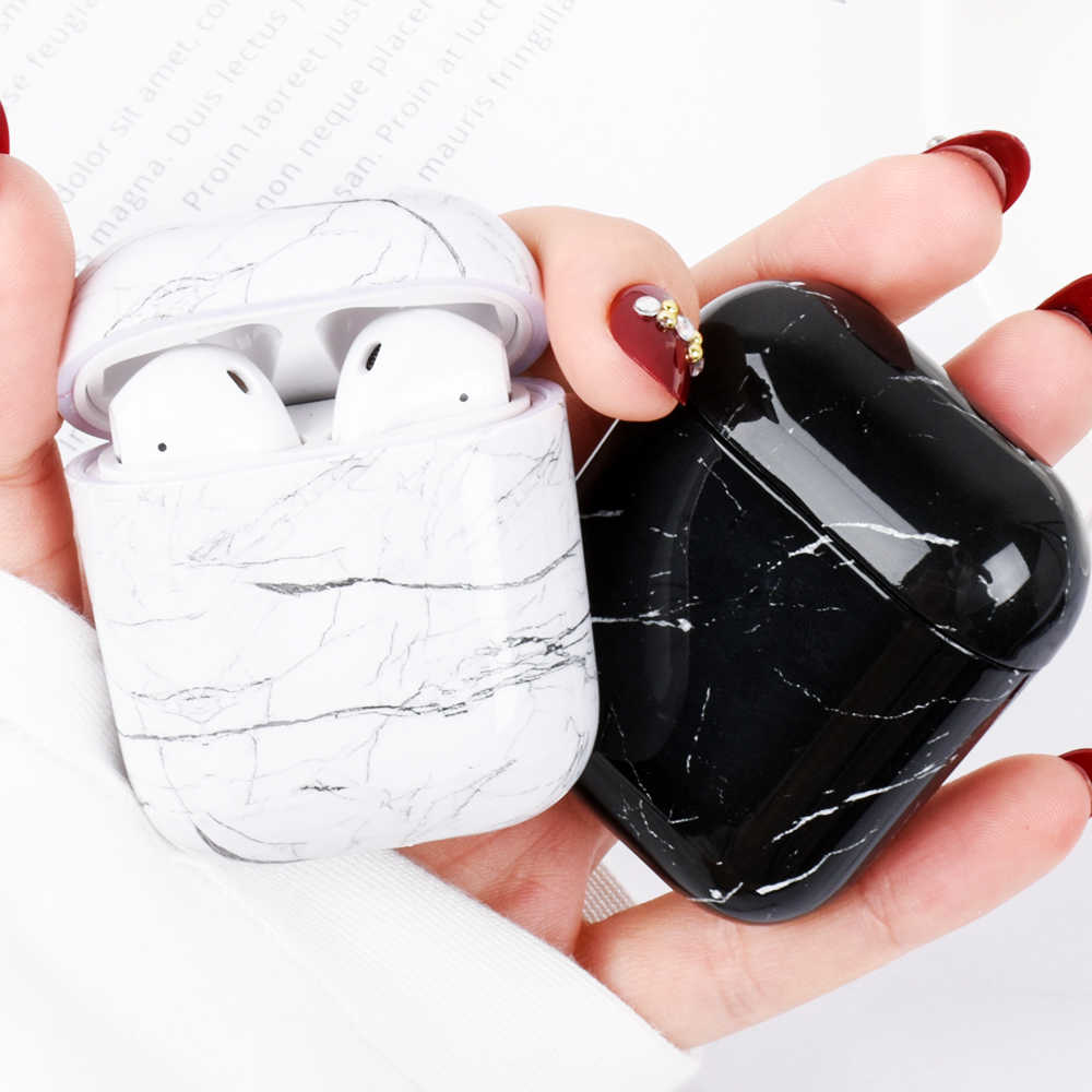 Coque AirPods 1 / 2 - Marble - Rose