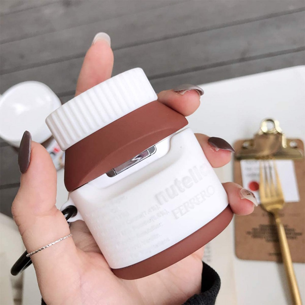 Coque AirPods 1 / 2 - Pot de nutella