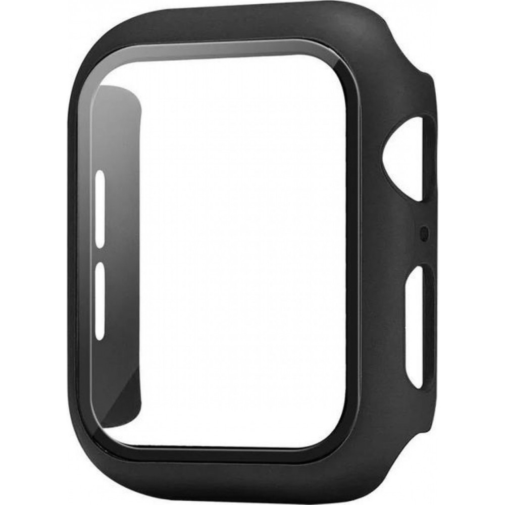 Coque Apple Watch 42mm - Full Protect avec vitre de protection - - Noir