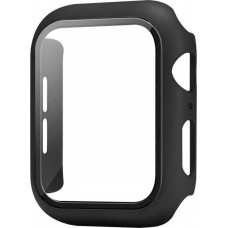 Coque Apple Watch 42mm - Full Protect avec vitre de protection - - Noir