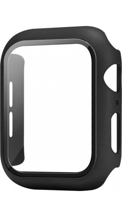 Coque Apple Watch 44mm - Full Protect avec vitre de protection - Noir