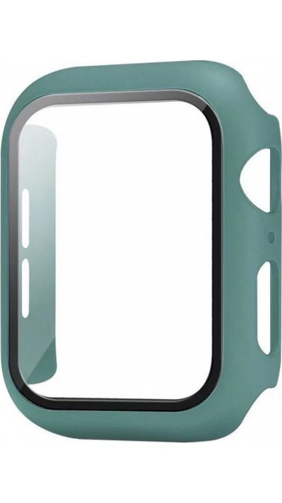 Coque Apple Watch 44mm - Full Protect avec vitre de protection - - Vert foncé