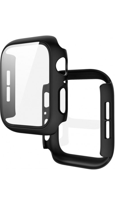 Coque Apple Watch 41 mm - Full Protect avec vitre de protection - Noir