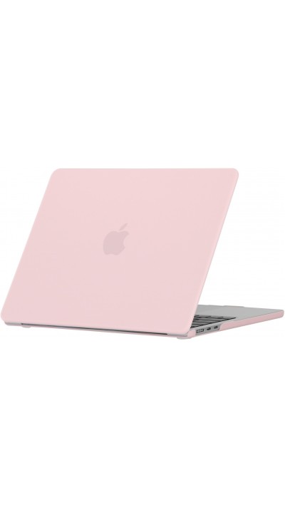 MacBook Pro 16" (2021, 2023) Case Hülle - Hardshell Schutzhülle Ultra-dünn zweiteilig semi-transparent - Hellrosa