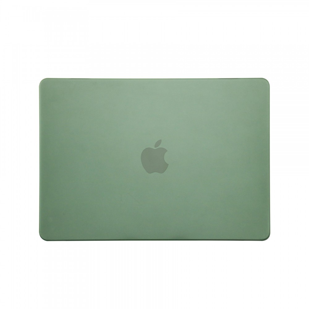 Coque MacBook Pro 16" (2021, 2023) - Hardshell Housse de protection ultra-fin deux pièces semi-transparent - Vert foncé