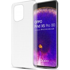 Coque OPPO Find X5 Pro - Gel transparent Silicone Super Clear flexible